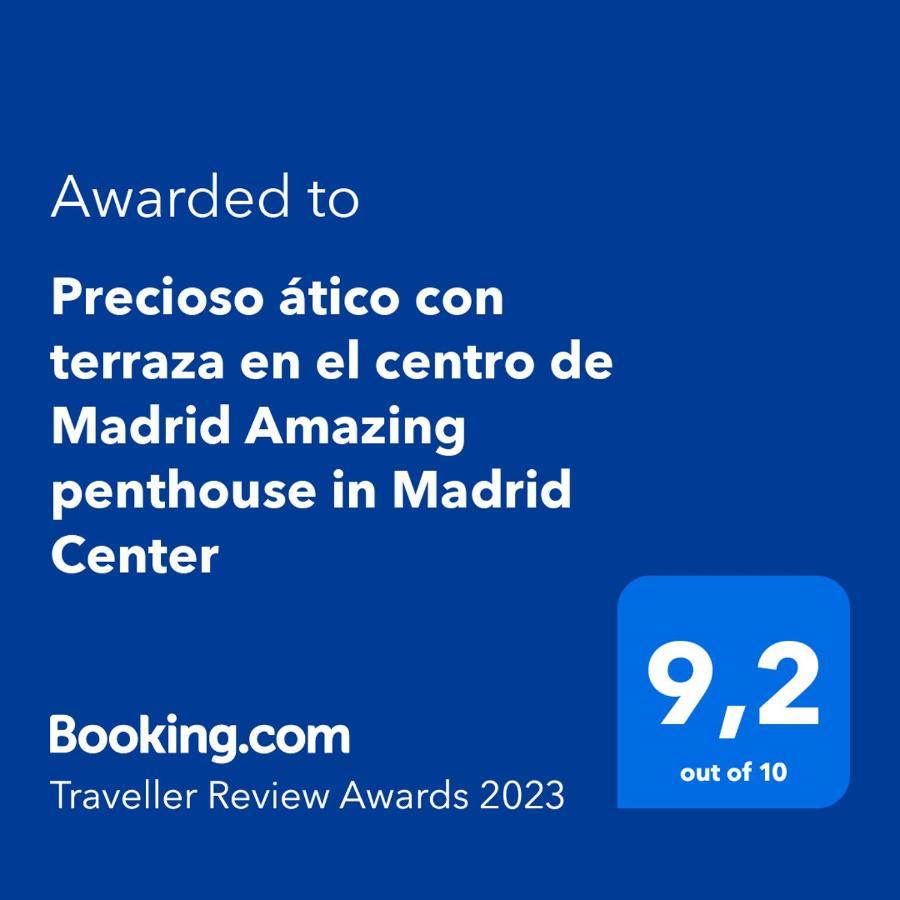Precioso Atico Con Terraza En El Centro De Madrid Amazing Penthouse In Madrid Center Exterior photo